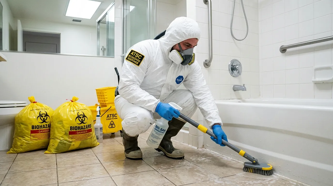 Decontamination equipment deployed for Blood Cleanup in Vero Beach